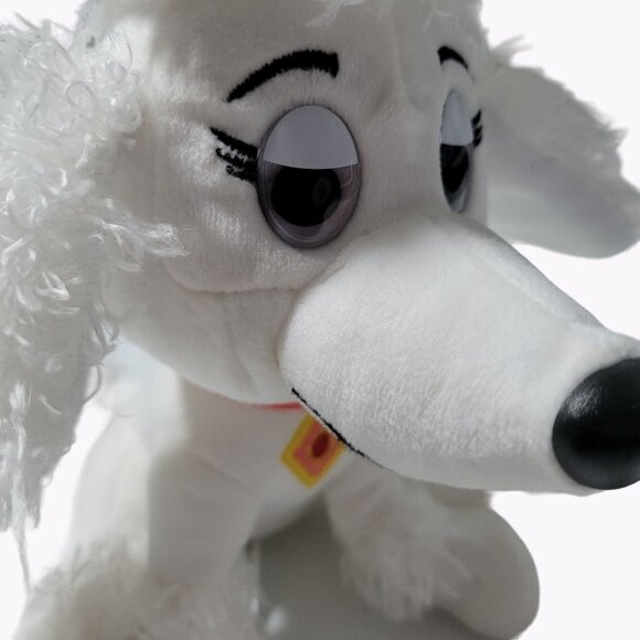 Paw Patrol the Movie Delores Poodle 8 inch Plush White Dog Stuffed Animal Toy - Picture 5 of 7